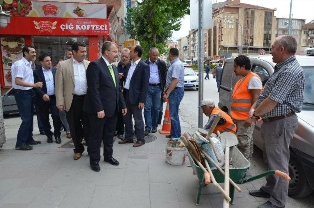 Milletvekili Eldemir Ve Başkan Bakıcı&rsquo;dan Esnaf Ziyareti