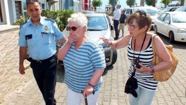 Hollandalı Turist Ilk Defa Geldiği Marmaris'e Kapkaç Mağduru Oldu