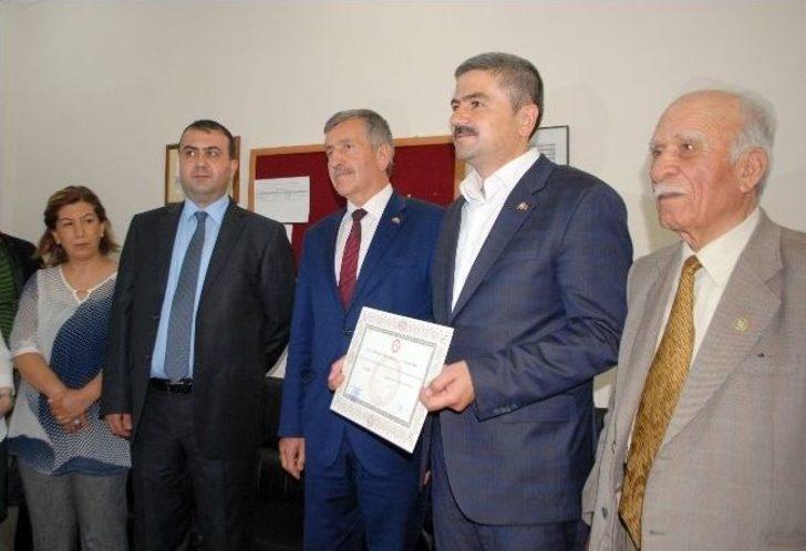 Burdur Milletvekilleri Mazbatalarını Aldı G1