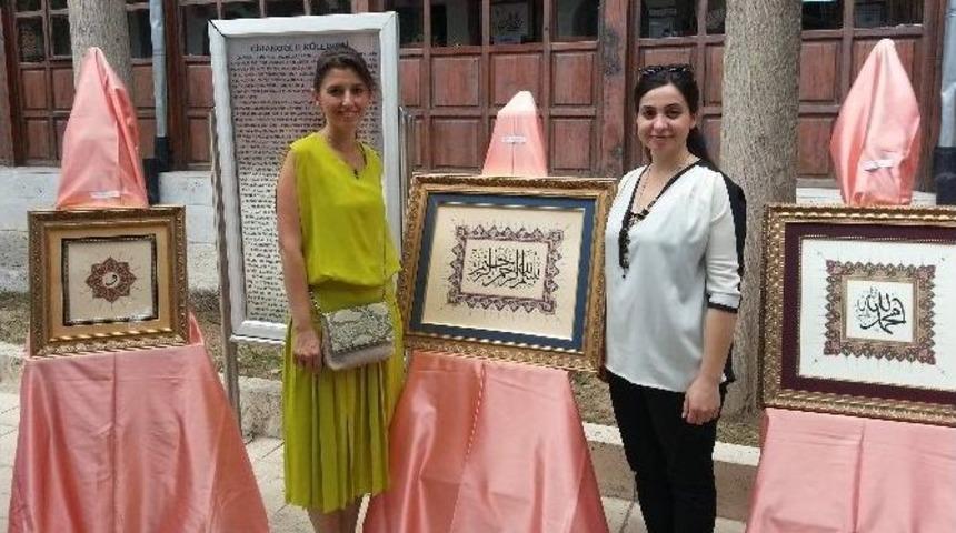 Aydın&rsquo;da M&uuml;zehhibelerin Eserleri G&ouml;z Doldurdu