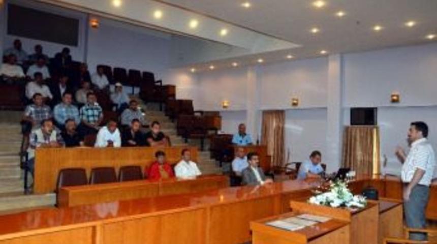 Ereğli Belediyesi Personeline Telsiz Eğitimi