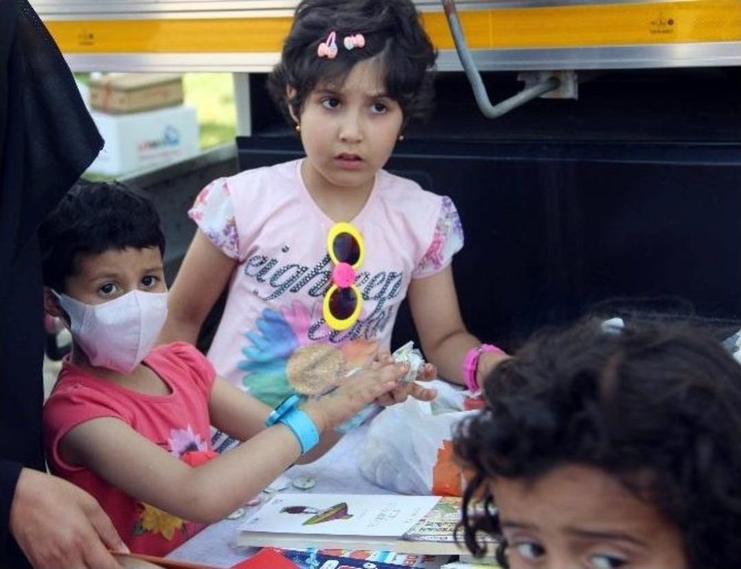 İyilik Tırı Miniklerle Buluşuyor