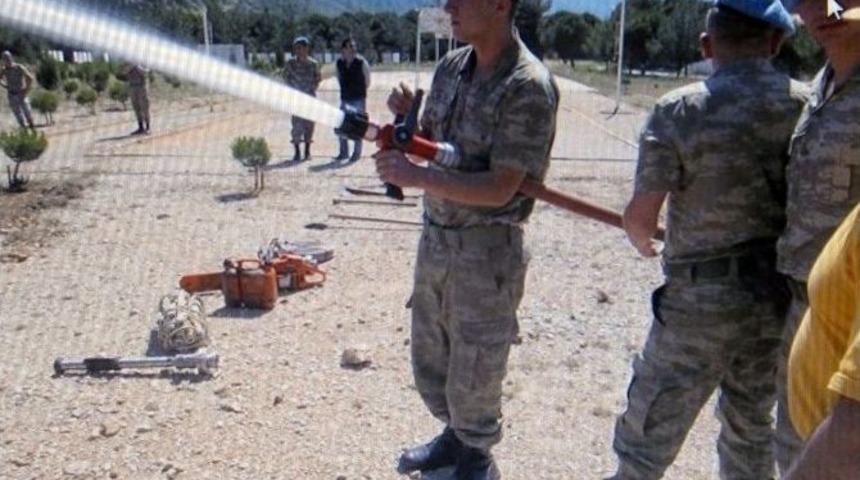 Mehmet&ccedil;iğe Yangın Eğitimi