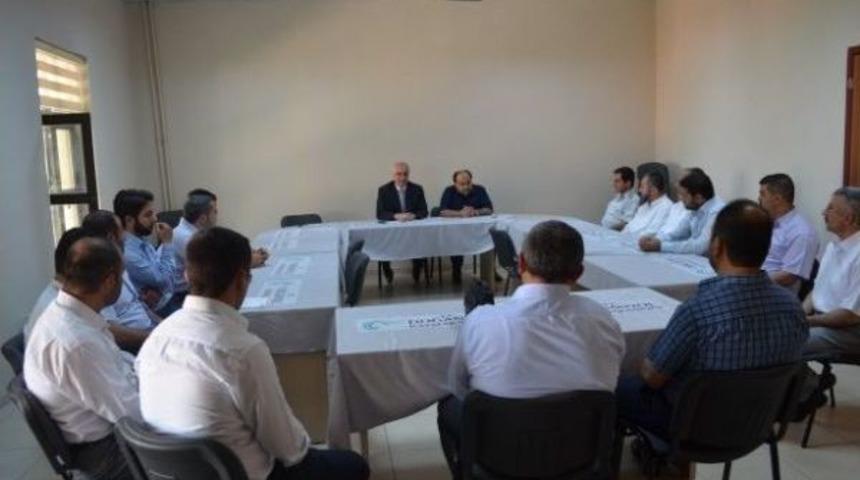 M&uuml;ft&uuml; &Ccedil;imen İl&ccedil;e Ziyaretlerinde