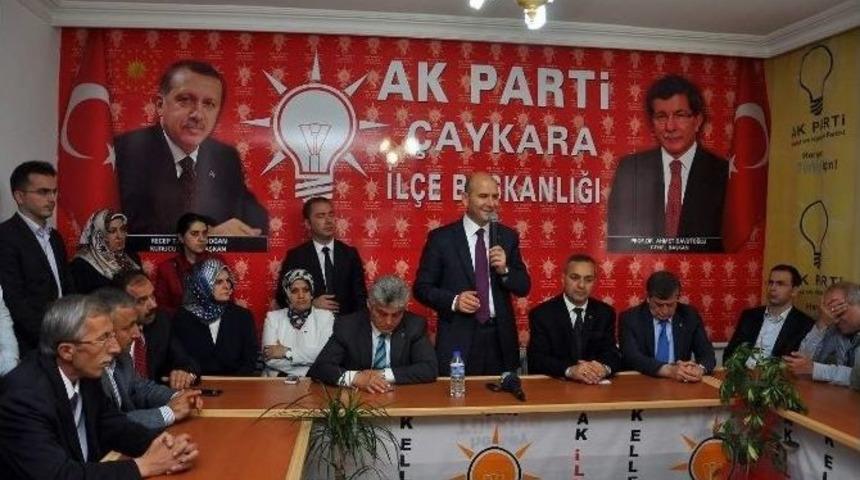 Ak Parti Genel Başkan Yardımcısı S&uuml;leyman Soylu İl&ccedil;eleri Geziyor