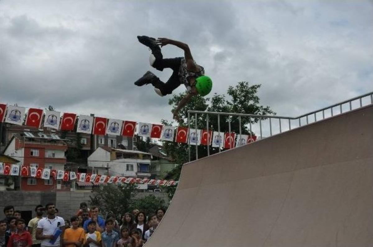 Tokat&rsquo;ın İlk Ve Tek &rsquo;skatepark&rsquo;ı Niksar&rsquo;da A&ccedil;ıldı