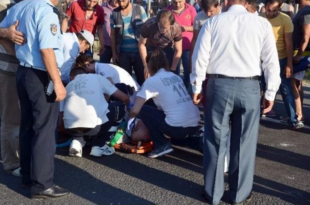 (&ouml;zel Haber) Otomobilin &Ccedil;arptığı Yaşlı Adam Hayatını Kaybetti