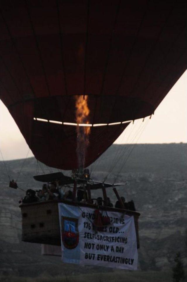 Jandarmanın 176'ncı Kuruluş Yıldönümüne Balonlu Kutlama