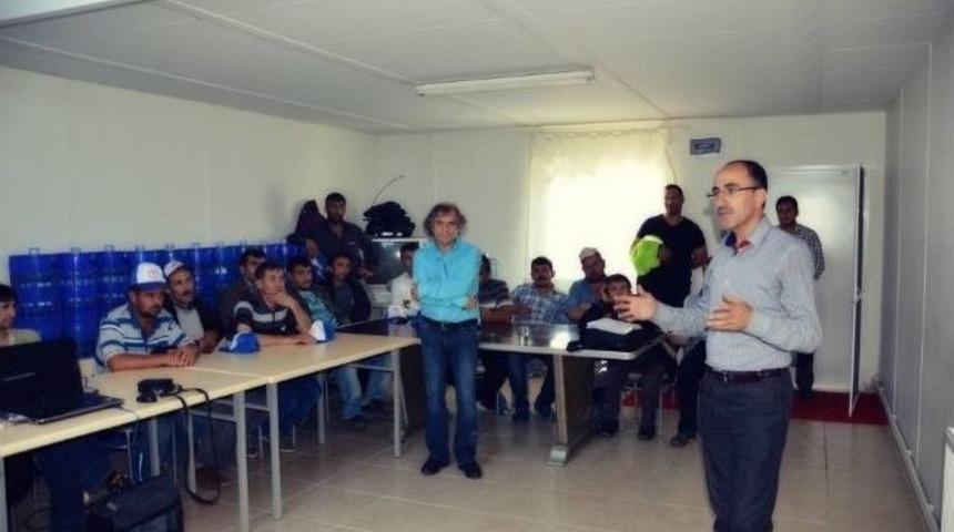 Maden İş Kırka Şubesinden İşçi Sağlığı Ve Güvenliği Eğitimi