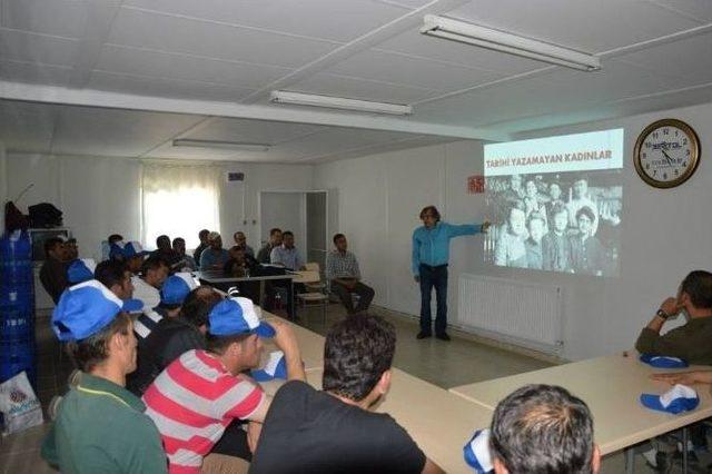 Maden İş Kırka Şubesinden İşçi Sağlığı Ve Güvenliği Eğitimi