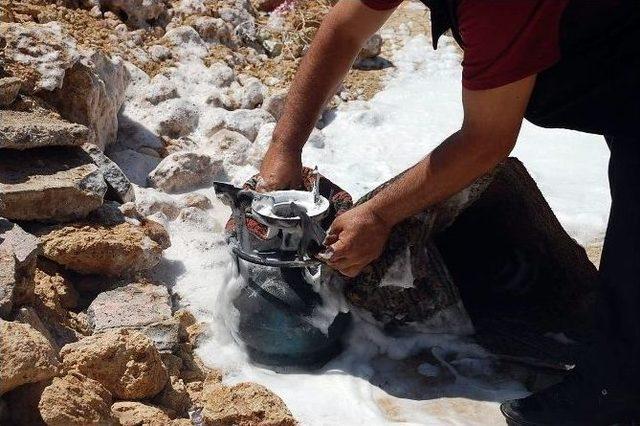 Adıyaman’da Alev Alan Tüp Korkuttu