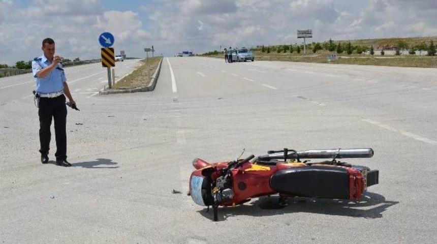 Kulu&rsquo;da Trafik Kazası: 1 Yaralı