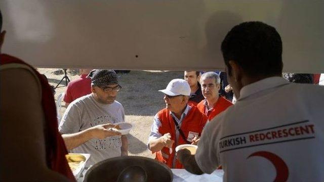 Kızılay, Fotokampa Katılanlara &Ccedil;orba İkram Etti 1