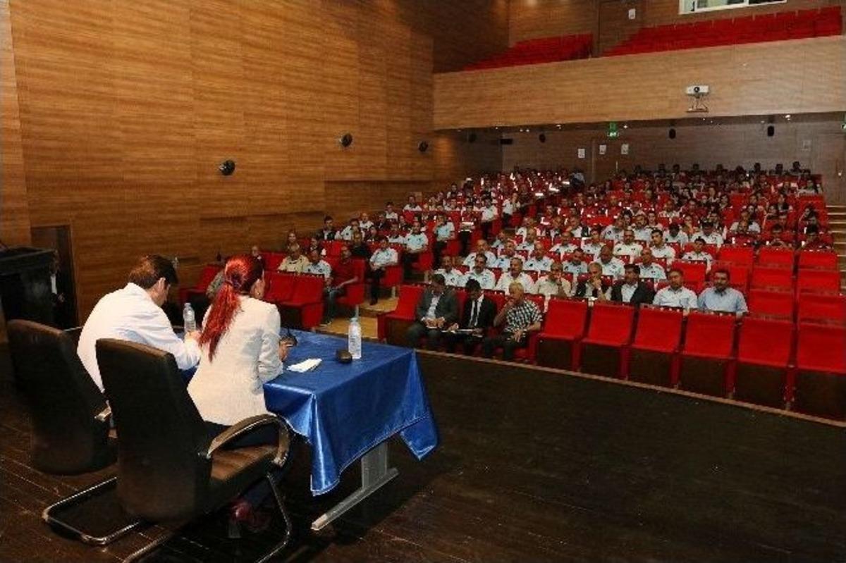 Van B&uuml;y&uuml;kşehir Belediye Eşbaşkanları, Zabıta &Ccedil;alışanları İle Bir Araya Geldi.