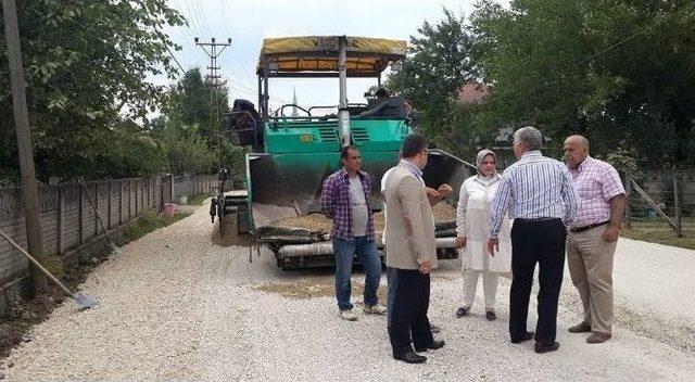 Çınarlı Köyü Yol Çalışmaları Başladı