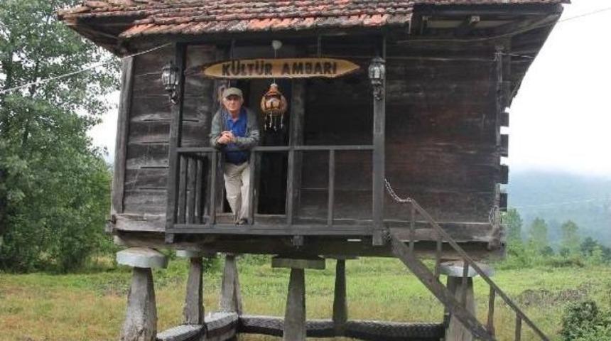 Emekli Kaptan Hububat Serenderini 'k&uuml;lt&uuml;r Ambarı' Yaptı