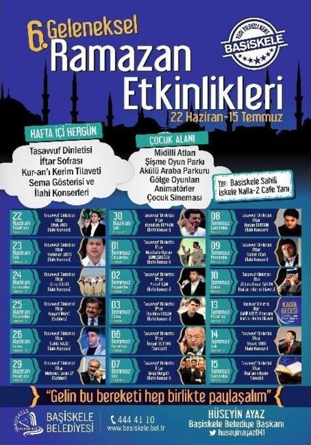 Başiskele Sahili&rsquo;nde İftar Ve Etkinlikler Başlıyor 2