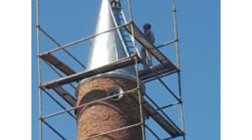 Ş&uuml;kriye Camii&rsquo;nin Minaresi Yenilendi