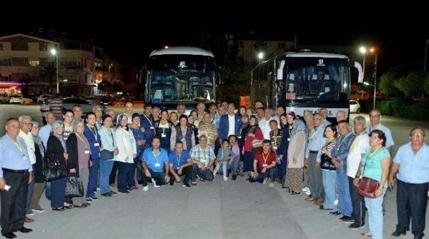 Falez A.ş.&rsquo;nın Turuna Katılanları Başkan Uysal Uğurladı