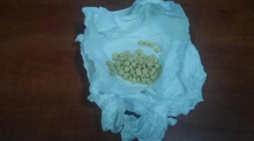 Amasya&rsquo;da 94 Adet Uyuşturucu Hap Ele Ge&ccedil;irildi