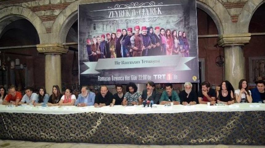 Trt&rsquo;nin Yeni Dizisi &rsquo;zeyrek İle &Ccedil;eyrek&rsquo; Kamuoyuna Tanıtıldı