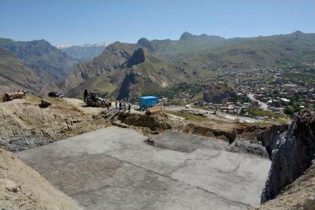 Hakkari'nin Su Sorununu Çözecek Proojenin Yapımı Sürüyor