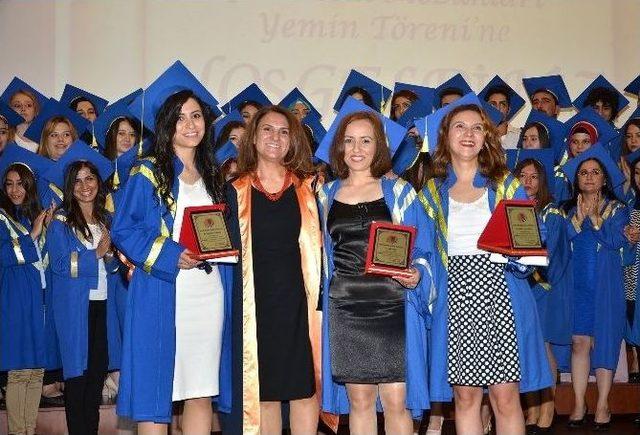 Meü Sağlık Yüksekokulu 14. Dönem Mezunları Yemin Etti