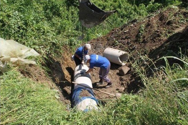 Akyazı Belediyesi Alt Yapı Çalışmaları Hızla Devam Ediyor