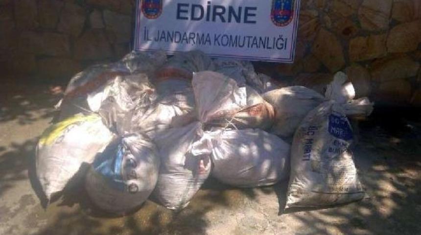 Yunanistan Sınırında, 1 Ton Ka&ccedil;ak Et Yakalandı