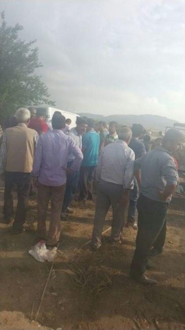 Sulama Kanalına D&uuml;şen Baba İle Oğlu Bulunamadı 3