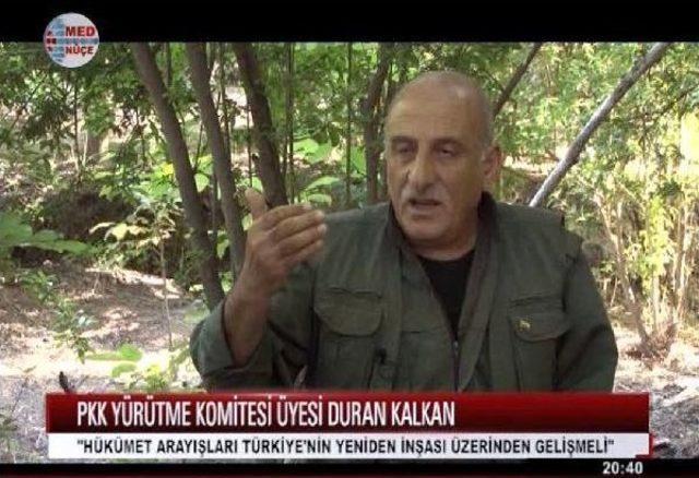 Pkk’Lı Duran Kalkan: Yasa, Anayasa Değişmeden Hdp Türkiye’Yi Yönetmeye Giremez