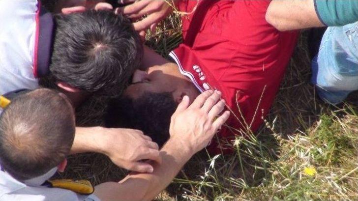 (özel Haber) İntihara Kalkışan Suriyeli Genci İtfaiye Kurtardı G2