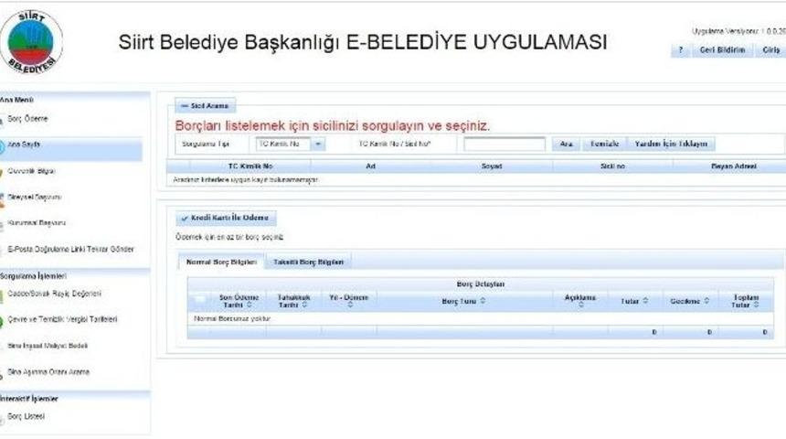 Siirt&rsquo;te E-belediyecilik Sistemi Hizmete Girdi