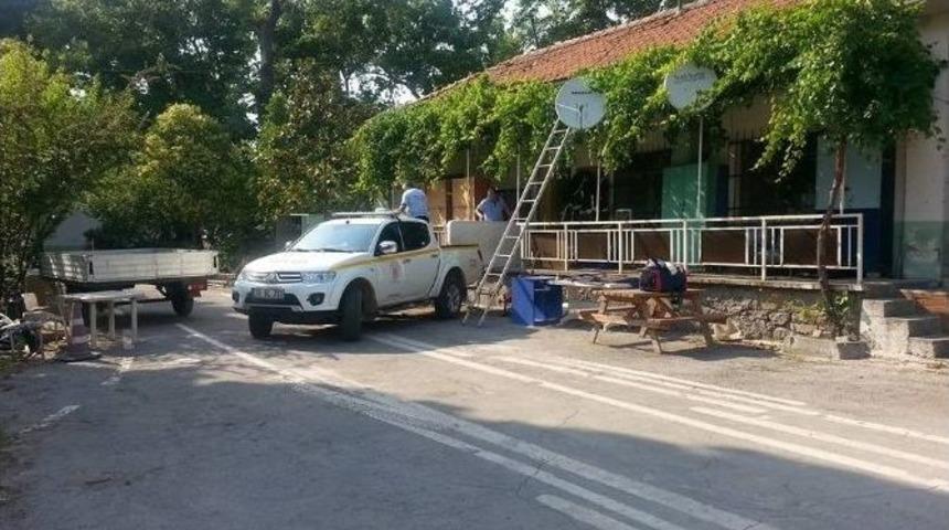 Edremit İtfaiyesi Ge&ccedil;ici Yerine Taşındı