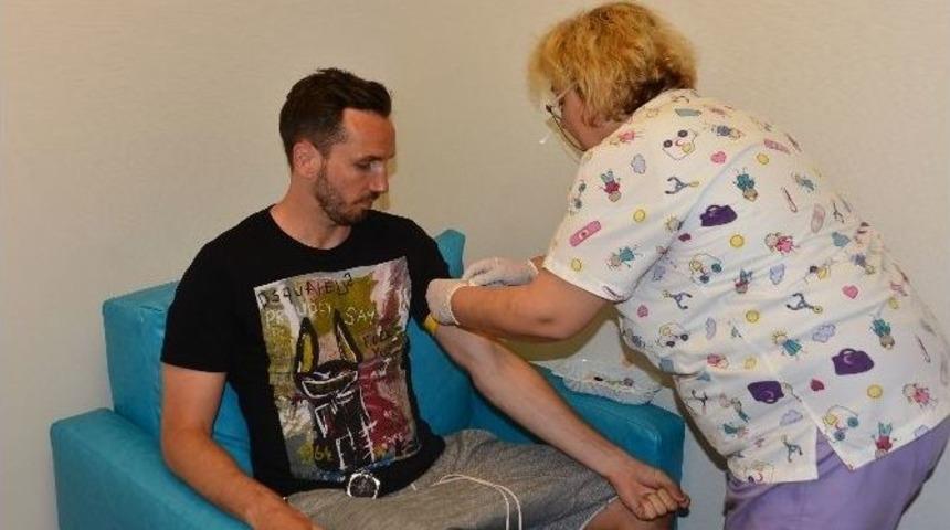 Bursaspor&rsquo;da Sıvok Sağlık Kontrol&uuml;nden Ge&ccedil;ti