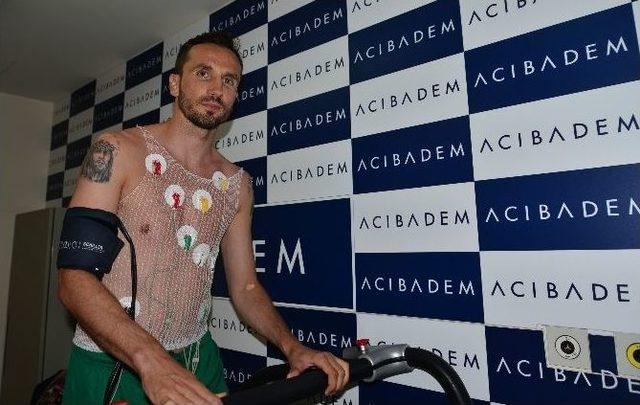 Bursaspor’da Sıvok Sağlık Kontrolünden Geçti 1