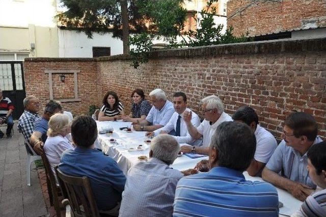 Chp Balıkesir Milletvekili Ahmet Akın’dan Edremit’e Teşekkür Ziyareti