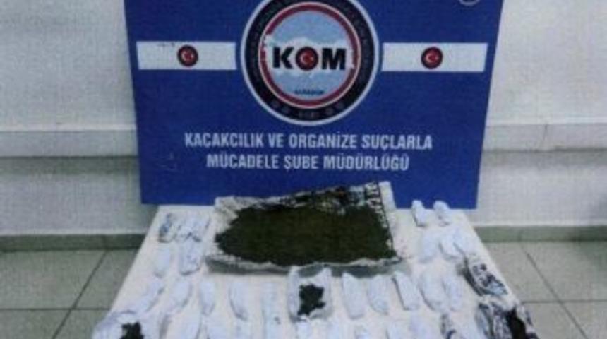 Topraktan 460 Gr Esrar &Ccedil;ıktı