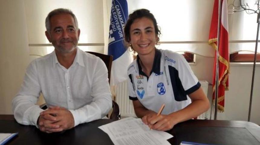 &Ccedil;anakkale Belediyespor Filede Hazal'la Uzattı