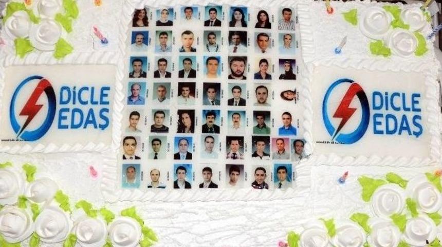 Dicle Elektrik&rsquo;te Toplu Yaş G&uuml;n&uuml; Kutlaması