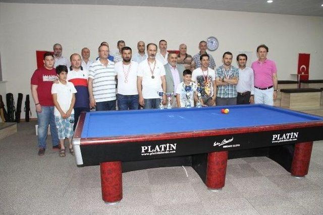 Akyazı Amatör Spor Kulüpleri Lokali 3 Bant Bilardo Açılış Turnuvası Yapıldı