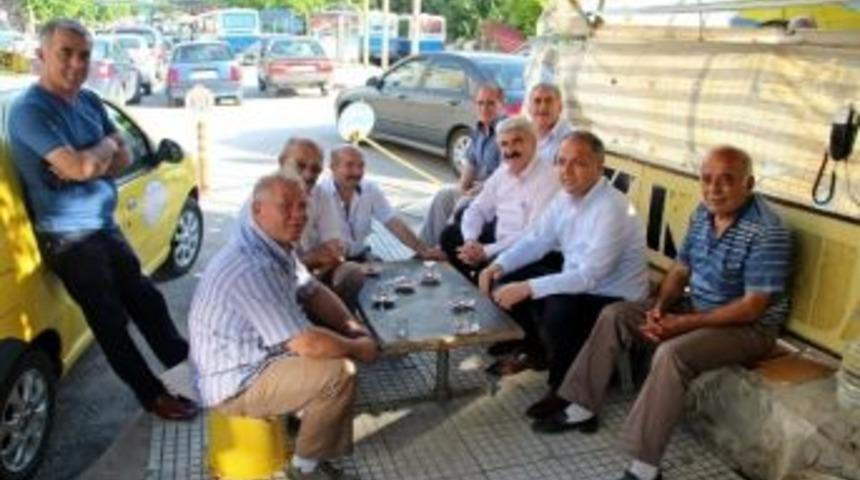 Başkan &Uuml;&ccedil;ok&rsquo;tan Taksicilere Ziyaret