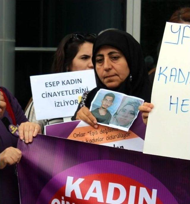 Adliye Önünde Kadın Cinayetlerini Protesto Eylemi 2
