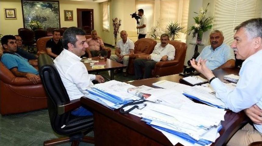 Genel-iş Yeni Y&ouml;netiminden Başkan Karalar&rsquo;a Ziyaret