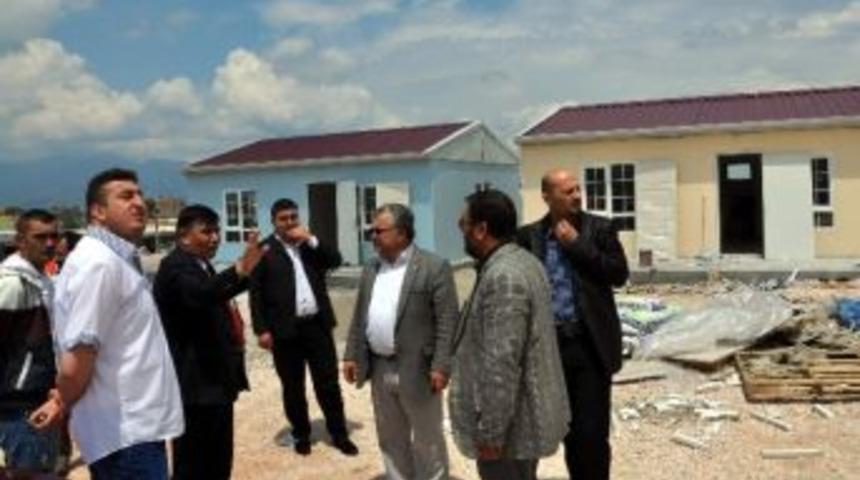 Başkan Mustafa Koca Galericiler Sitesi&rsquo;ndeki &Ccedil;alışmaları İnceledi