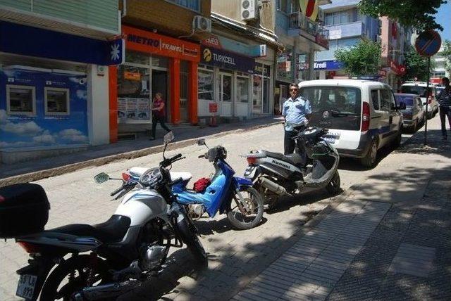 Malkara’da Plakasız Motosikletlere Ceza Yağdı