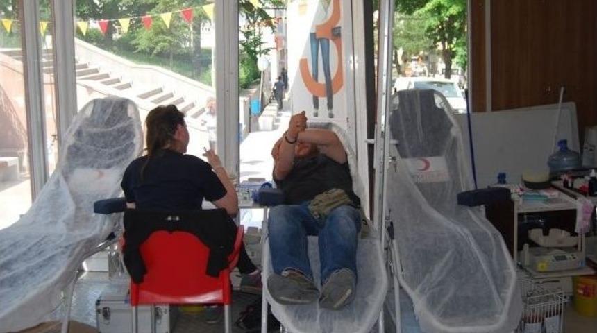 Malkara&rsquo;da 38 &Uuml;nite Kan Bağışlandı