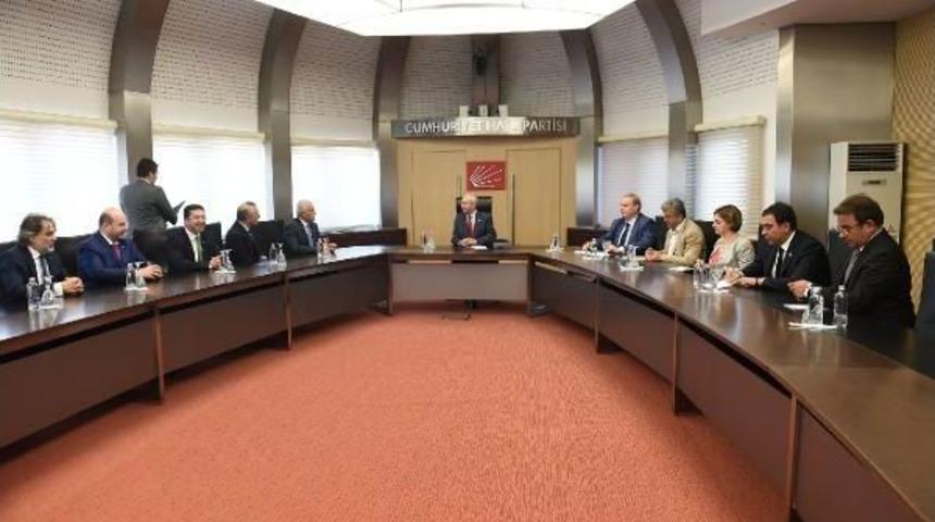 Kılı&ccedil;daroğlu, M&uuml;siad Heyeti Ile G&ouml;r&uuml;şt&uuml;