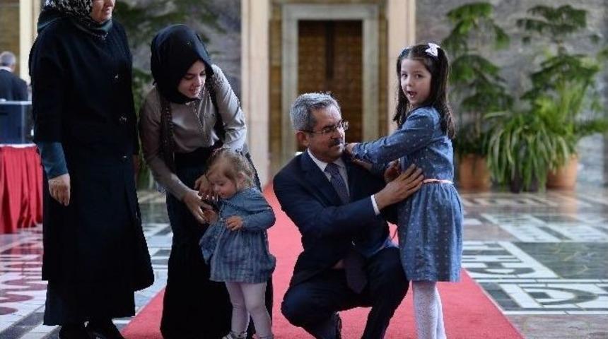 Meclis&rsquo;e Torunları İle Birlikte Geldi