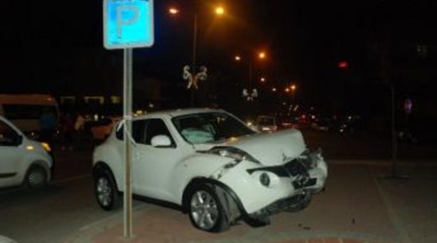 Manavgat&rsquo;ta Meydana Gelen Kazada Şans Eseri Yaralanan Olmadı